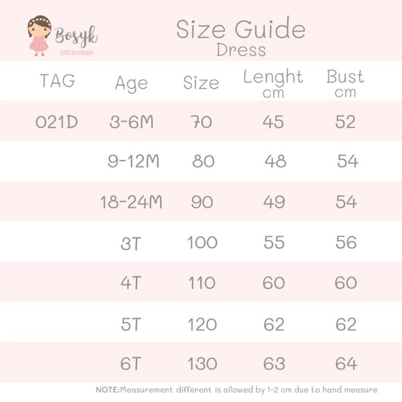 Rain of Flower Dress- Light Pink- Dress for Girls- Elegant Dress for Girls - Picture 2 of 2